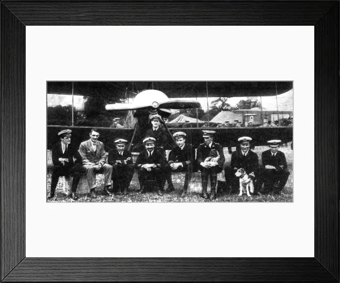 Framed Print : Commander Samson, Royal Navy Flying Corps, First World War, 1914 Framed Print : Commander Samson, Royal Navy Flying Corps, First World War, 1914
