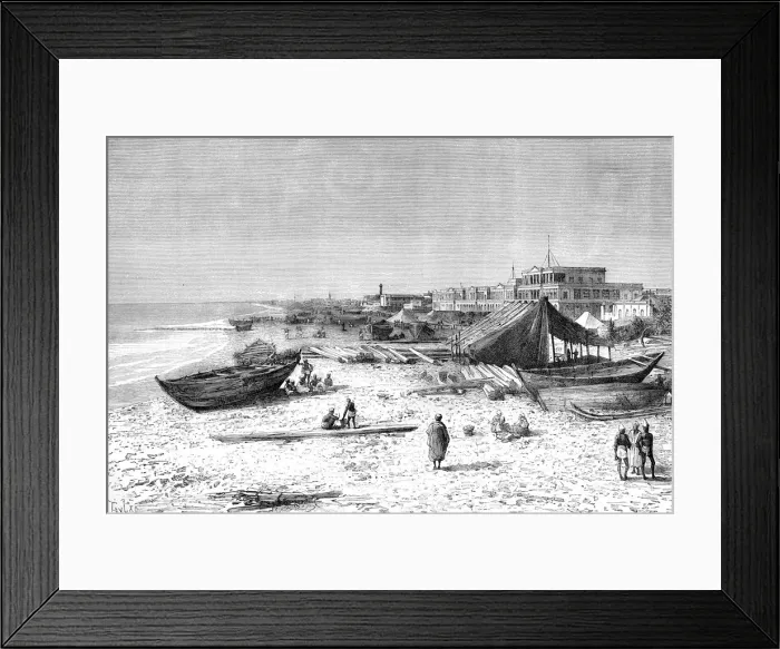 Framed Print : Madras, India, 1895 Framed Print : Madras, India, 1895