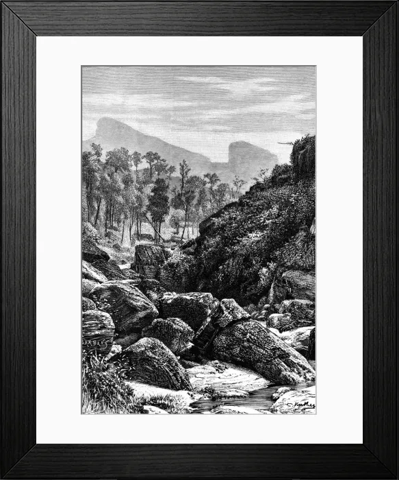 Framed Print : Ceylon (Sri Lanka), 1895 Framed Print : Ceylon (Sri Lanka), 1895