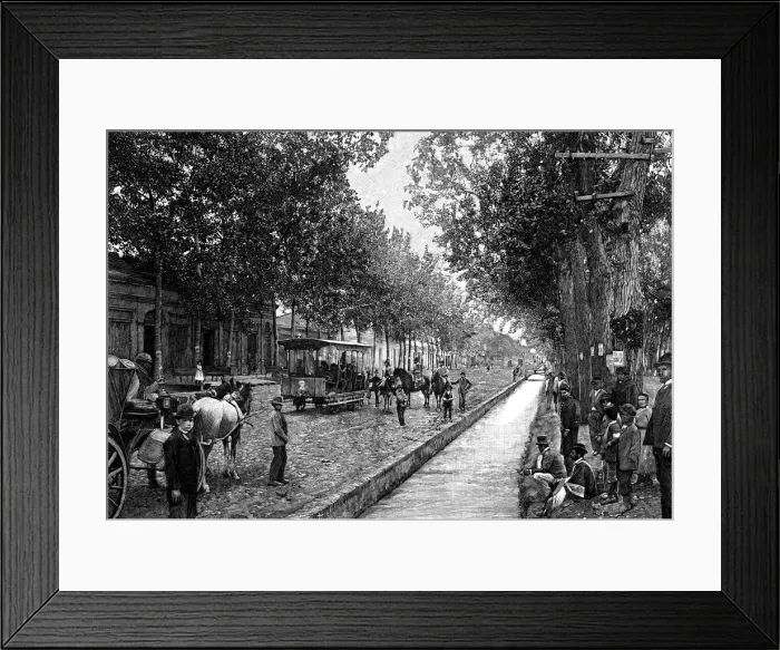 Framed Print : Mendoza, Argentina, 1895 Framed Print : Mendoza, Argentina, 1895