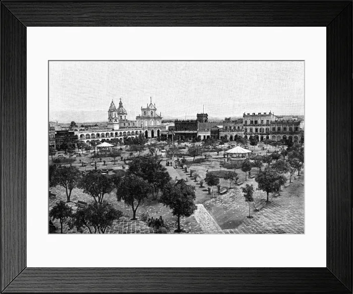 Framed Print : San Miguel de Tucuman, Argentina, 1895 Framed Print : San Miguel de Tucuman, Argentina, 1895