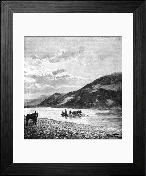 Framed Print : Collon-Cura, Argentina, 1895 Framed Print : Collon-Cura, Argentina, 1895