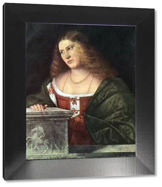 Portrait of a Woman, 1485-1547, (1930). Artist: Giovanni Cariani