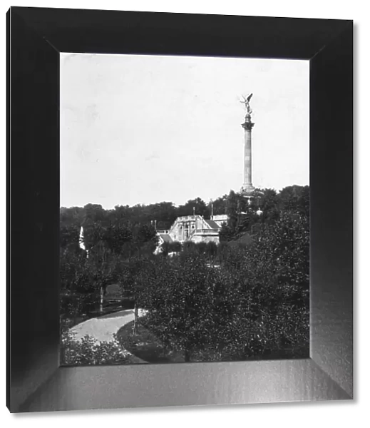 Angel of Peace Monument, Munich, Germany, c1900. Artist: Wurthle & Sons