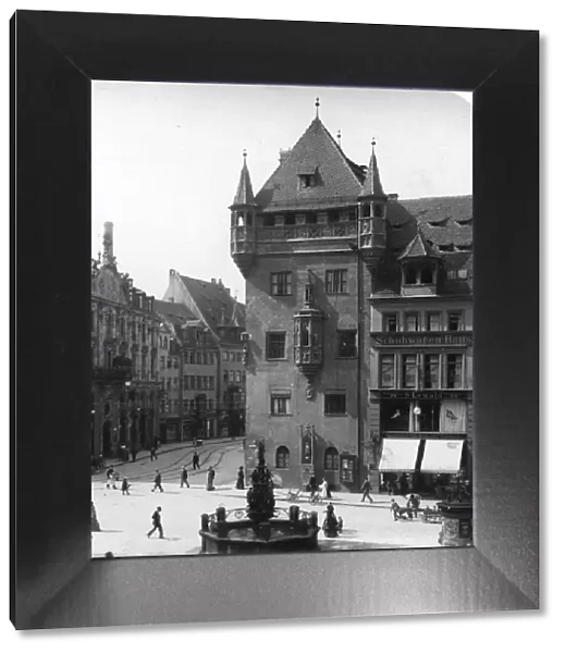 Nassauer Haus, Nuremberg, Bavaria, Germany, c1900. Artist: Wurthle & Sons