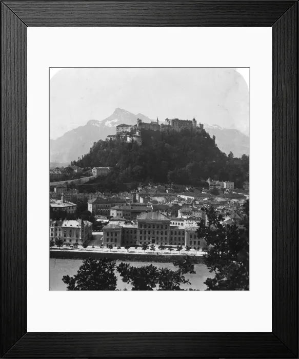 Framed Print : Salzburg, Austria, c1900. Artist: Wurthle & Sons Framed Print : Salzburg, Austria, c1900. Artist: Wurthle & Sons