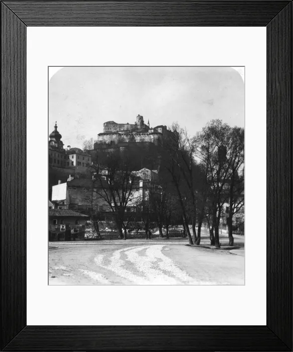 Framed Print : Festung Hohensalzburg, Salzburg, Austria, c1900s. Artist: Wurthle & Sons Framed Print : Festung Hohensalzburg, Salzburg, Austria, c1900s. Artist: Wurthle & Sons