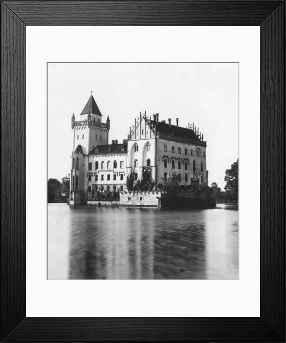 Framed Print : Anif Castle, Salzburg, Austria, c1900s. Artist: Wurthle & Sons Framed Print : Anif Castle, Salzburg, Austria, c1900s. Artist: Wurthle & Sons