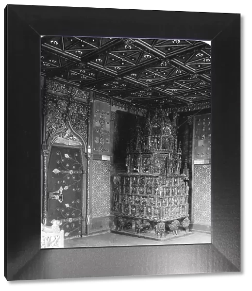 The furnace in the Princes Chamber, Festung Hohensalzburg, Salzburg, Austria, c1900s. Artist: Wurthle & Sons
