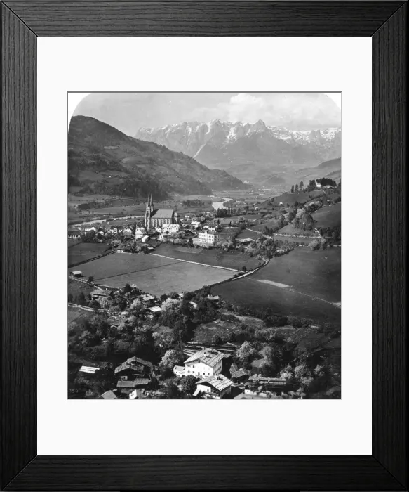 Framed Print : St Johann in the region of Pongau, Salzburg, Austria, c1900s. Artist: Wurthle & Sons Framed Print : St Johann in the region of Pongau, Salzburg, Austria, c1900s. Artist: Wurthle & Sons