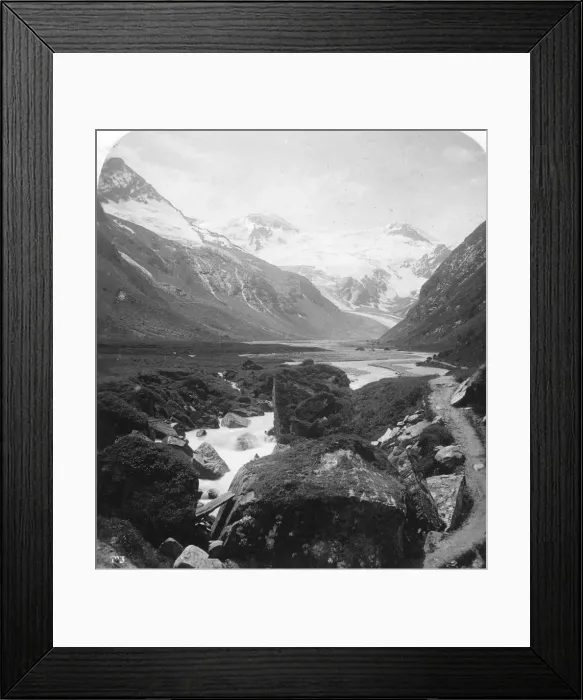 Framed Print : Moserboden, Salzburg, Austria, c1900s. Artist: Wurthle & Sons Framed Print : Moserboden, Salzburg, Austria, c1900s. Artist: Wurthle & Sons