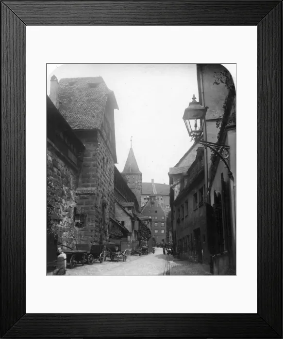 Framed Print : The Tiergartnertor, Nuremberg, Germany, c1900s. Artist: Wurthle & Sons Framed Print : The Tiergartnertor, Nuremberg, Germany, c1900s. Artist: Wurthle & Sons