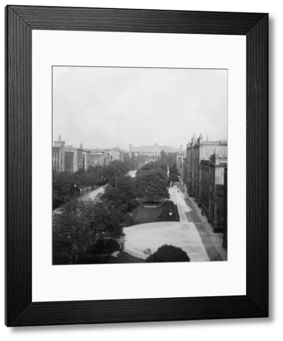 Framed Print : Maximilianstrasse, Munich, Germany, c1900s. Artist: Wurthle & Sons Framed Print : Maximilianstrasse, Munich, Germany, c1900s. Artist: Wurthle & Sons