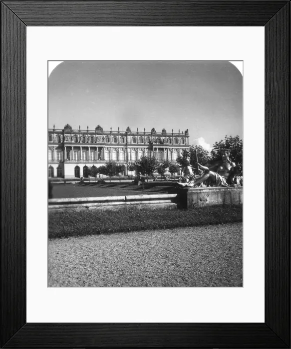 Framed Print : Herrenchiemsee Palace, Bavaria, Germany, c1900s. Artist: Wurthle & Sons Framed Print : Herrenchiemsee Palace, Bavaria, Germany, c1900s. Artist: Wurthle & Sons