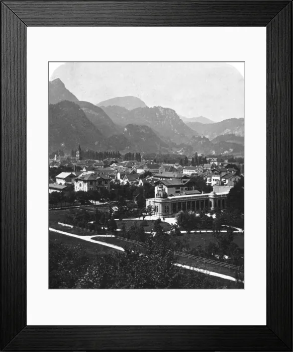 Framed Print : Bad Reichenhall, Bavaria, Germany, c1900. Artist: Wurthle & Sons Framed Print : Bad Reichenhall, Bavaria, Germany, c1900. Artist: Wurthle & Sons