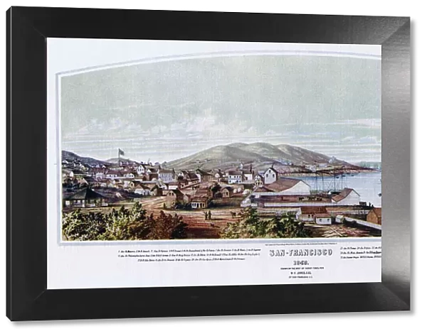 San Francisco, California, 1849 (1937). Artist: Henry Firks