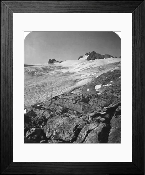 Framed Print : Hoher Dachstein, Salzkammergut, Austria, c1900s. Artist: Wurthle & Sons Framed Print : Hoher Dachstein, Salzkammergut, Austria, c1900s. Artist: Wurthle & Sons