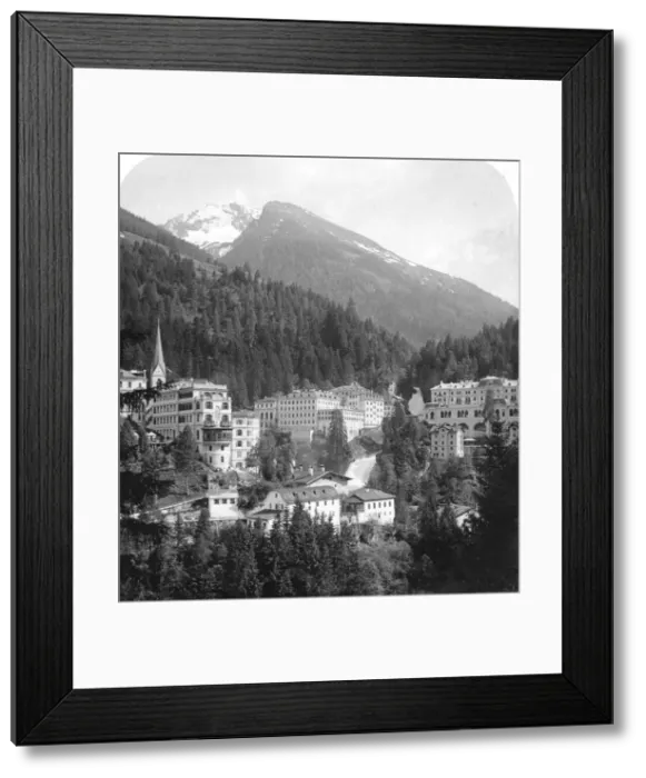 Framed Print : Schwarzenberg, Badgastein, Austria, c1900s. Artist: Wurthle & Sons Framed Print : Schwarzenberg, Badgastein, Austria, c1900s. Artist: Wurthle & Sons