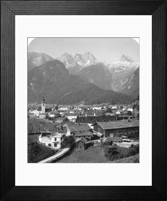 Framed Print : Lofer, Salzburg, Austria, c1900s. Artist: Wurthle & Sons Framed Print : Lofer, Salzburg, Austria, c1900s. Artist: Wurthle & Sons