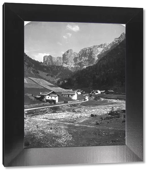A valley in Wolkenstein, Tyrol, c1900s. Artist: Wurthle & Sons