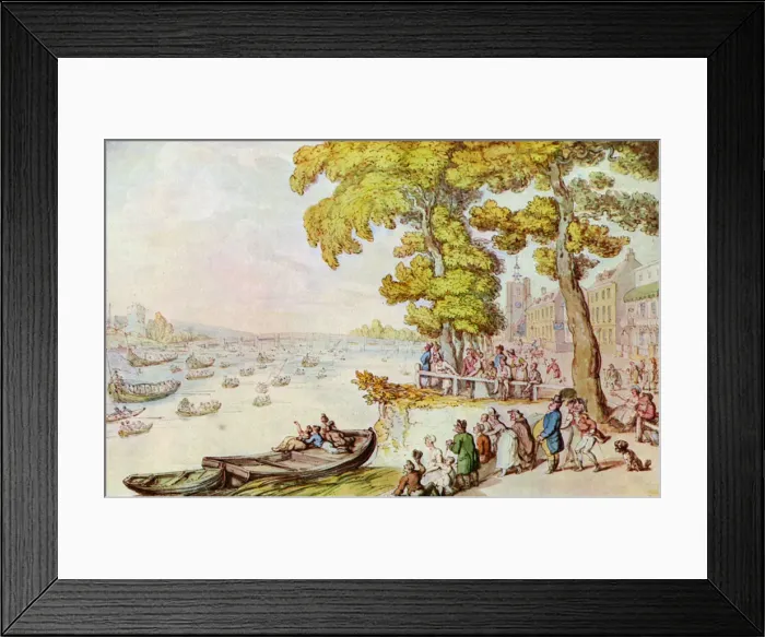 Framed Print : The Chelsea Mall, 1929. Artist: Thomas Rowlandson Framed Print : The Chelsea Mall, 1929. Artist: Thomas Rowlandson