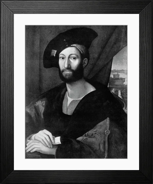 Framed Print : Giuliano de Medici, early 16th century, (1929). Artist: Raphael Framed Print : Giuliano de Medici, early 16th century, (1929). Artist: Raphael