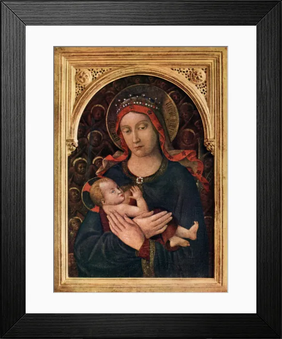 Framed Print : Madonna and Child, 15th century, (1926). Artist: Jacopo Bellini Framed Print : Madonna and Child, 15th century, (1926). Artist: Jacopo Bellini