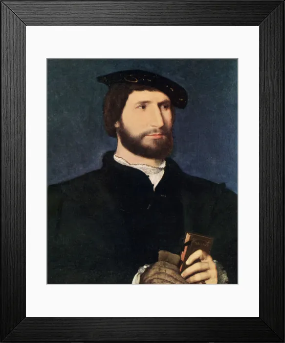 Framed Print : Claude D Urfe, c1530s, (1926). Artist: Jean Clouet Framed Print : Claude D Urfe, c1530s, (1926). Artist: Jean Clouet