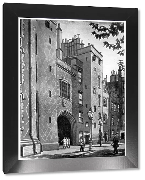 Old gateway to Lincolns Inn, London, 1933. Artist: RA Wilson