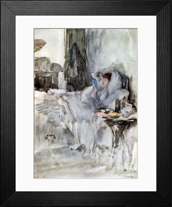 Framed Print : The Convalescent, 19th century, (1933). Artist: James Abbott McNeill Whistler Framed Print : The Convalescent, 19th century, (1933). Artist: James Abbott McNeill Whistler