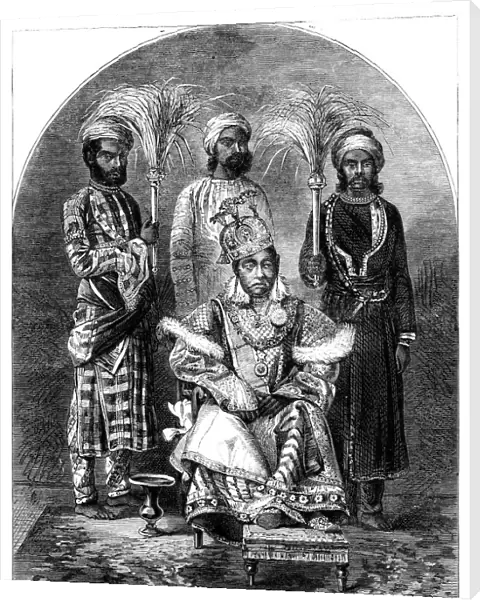 Nawab Sikandar, the Begum of Bhopal, 1863