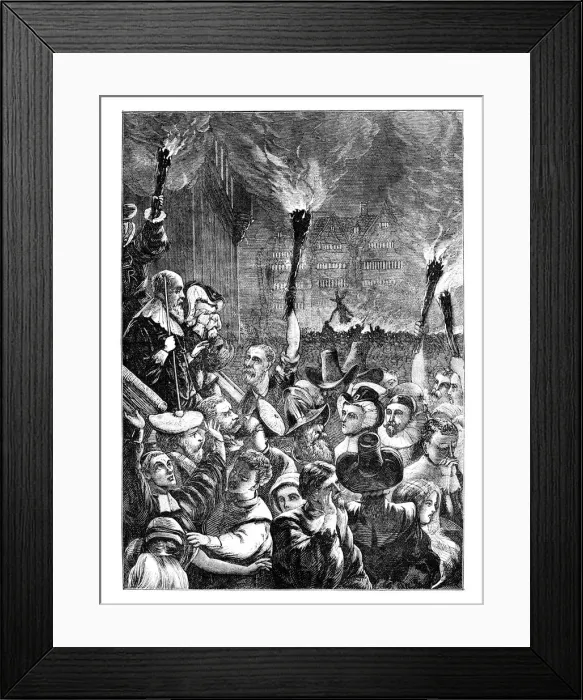 Framed Print : The Fifth of November 1611 (c1902) Framed Print : The Fifth of November 1611 (c1902)