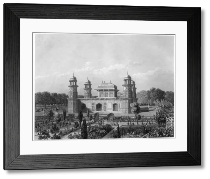 Framed Print : The tomb of Itimad-Ud-Daula, Agra, India, c1860 Framed Print : The tomb of Itimad-Ud-Daula, Agra, India, c1860