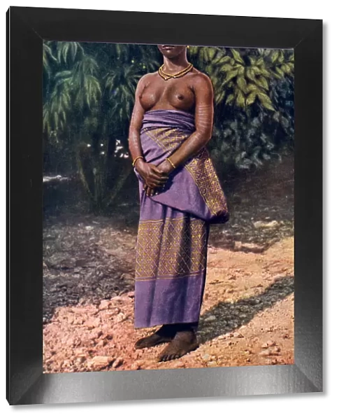 A woman from Accra, Ghana, 1922. Artist: PA McCann