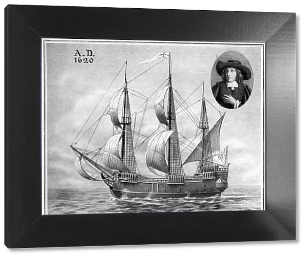 A representation of the Mayflower, 1922
