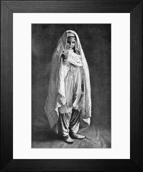 Framed Print : An Afghan woman, 1922. Artist: Holmes & Co Framed Print : An Afghan woman, 1922. Artist: Holmes & Co