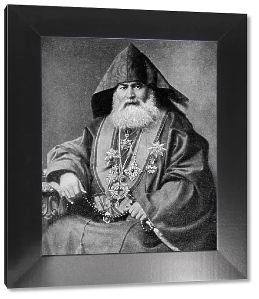 Armenian Patriarch, leader of the oldest national christian church, 1922