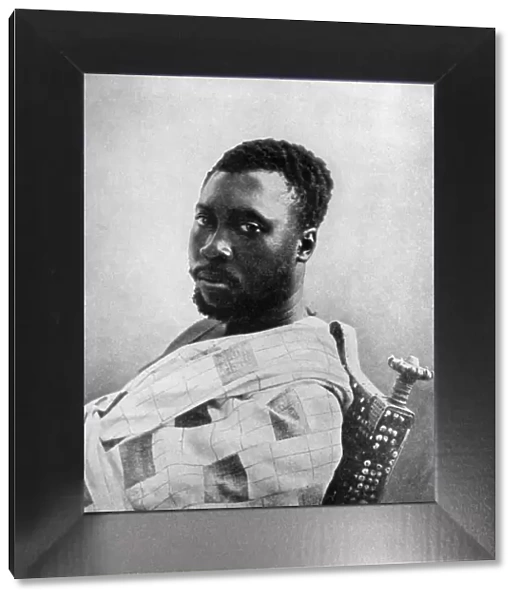 Prempeh, last of the Ashanti kings, Ghana, 1922. Artist: PA McCann