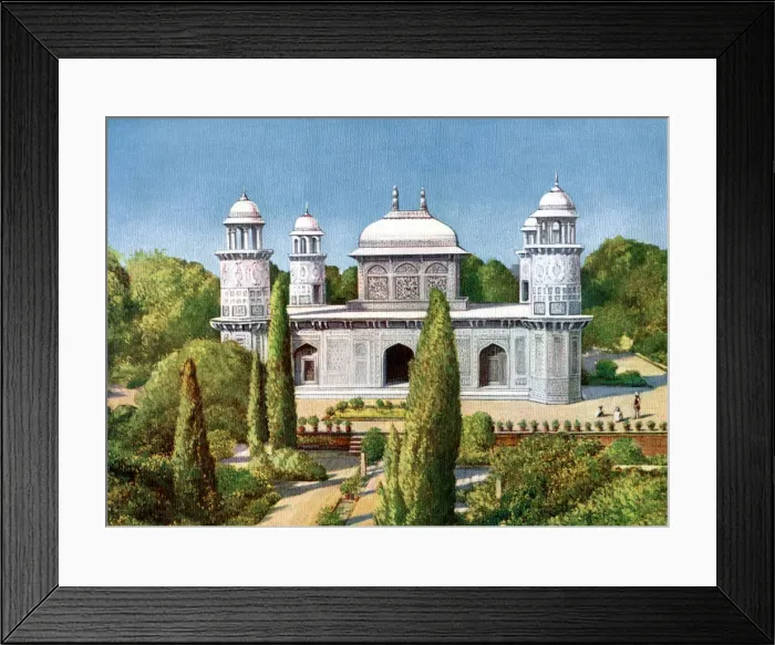 Framed Print : The Tomb of Itmad-ud-Dowlah, Agra, India, early 20th century Framed Print : The Tomb of Itmad-ud-Dowlah, Agra, India, early 20th century