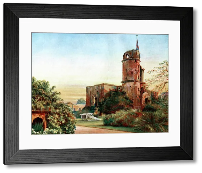 Framed Print : The Residency, Lucknow, India, early 20th century