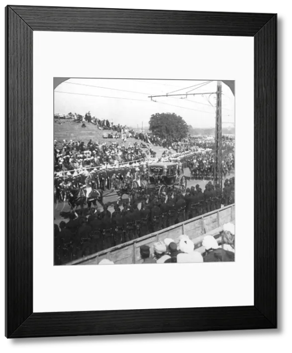 Framed Print : The Maharaja of Kapurthala in state, Delhi, India, 1900s. Artist: HD Girdwood Framed Print : The Maharaja of Kapurthala in state, Delhi, India, 1900s. Artist: HD Girdwood