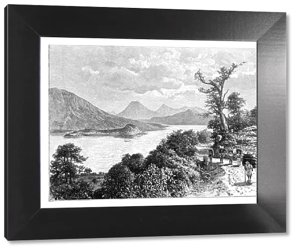 Lake Atitlan, Guatemala, c1890
