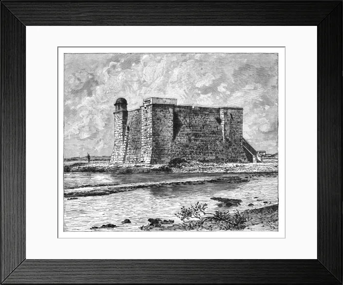 Framed Print : Chorrera Tower, Havana, Cuba, c1890 Framed Print : Chorrera Tower, Havana, Cuba, c1890