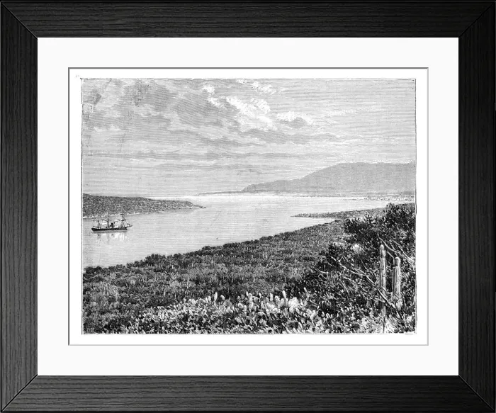 Framed Print : The Mole St Nicolas Peninsula, Haiti, c1890 Framed Print : The Mole St Nicolas Peninsula, Haiti, c1890