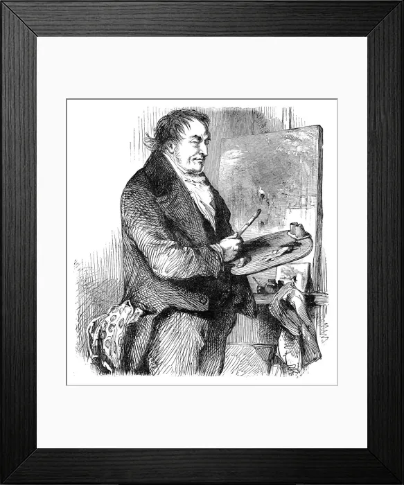 Framed Print : JMW Turner, RA, (late 19th century) Framed Print : JMW Turner, RA, (late 19th century)