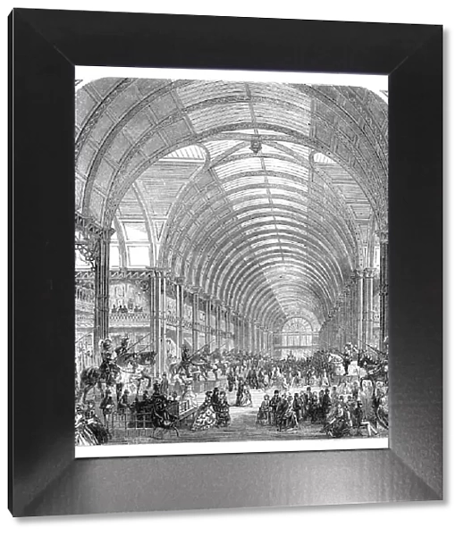 Interior view of the Manchester Exhibition, 1857 (late 19th century)