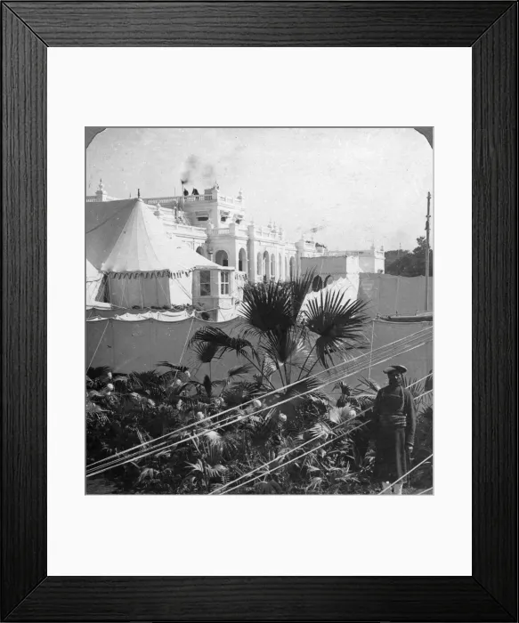 Framed Print : The King-Emperors camp. Delhi, India, 1912. Artist: HD Girdwood Framed Print : The King-Emperors camp. Delhi, India, 1912. Artist: HD Girdwood