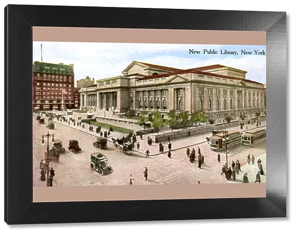 The New Public Library, New York, USA, 1910