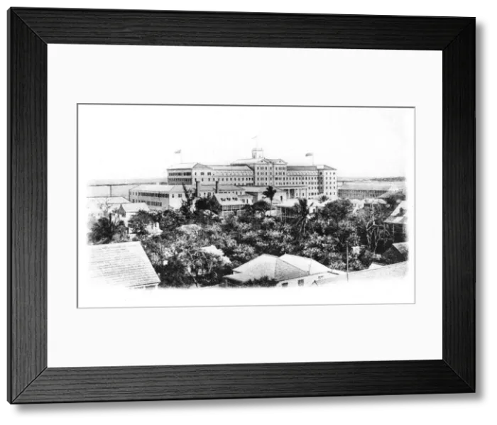 Framed Print : The British Colonial Hilton Hotel, Nassau, New Providence, Bahamas, 1911 Framed Print : The British Colonial Hilton Hotel, Nassau, New Providence, Bahamas, 1911