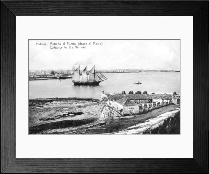 Framed Print : Havana, Cuba, c1900s Framed Print : Havana, Cuba, c1900s